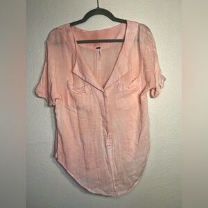 Free people popover burnout top